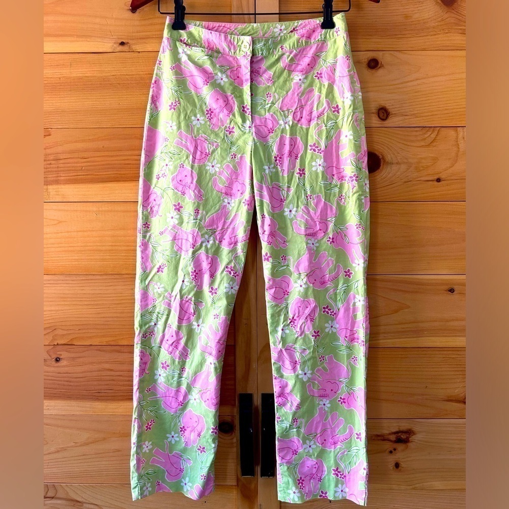 Vintage “Toast of the Town”  Lilly Pulitzer Pants